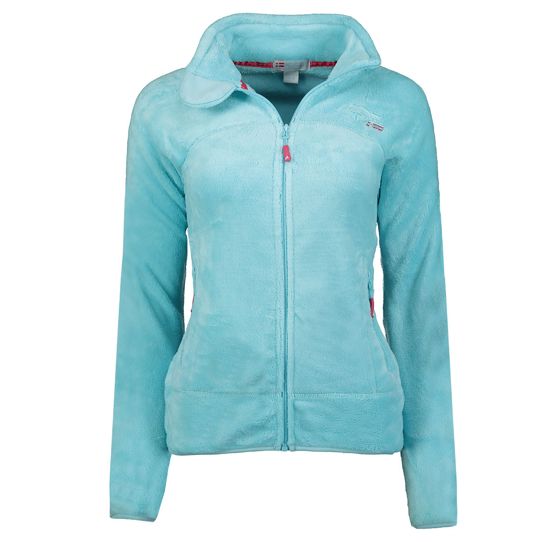 Geographical Norway Fleece Jacke Damen Übergang Pullover Sweatjacke - Bild 20 von 20