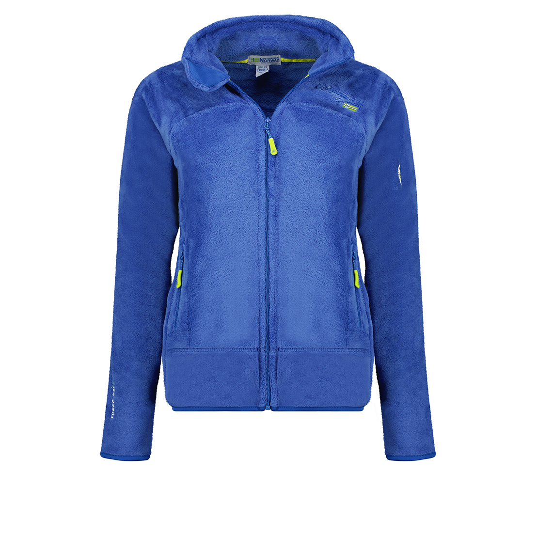 Geographical Norway Fleece Jacke Damen Übergang Pullover Sweatjacke - Bild 16 von 20