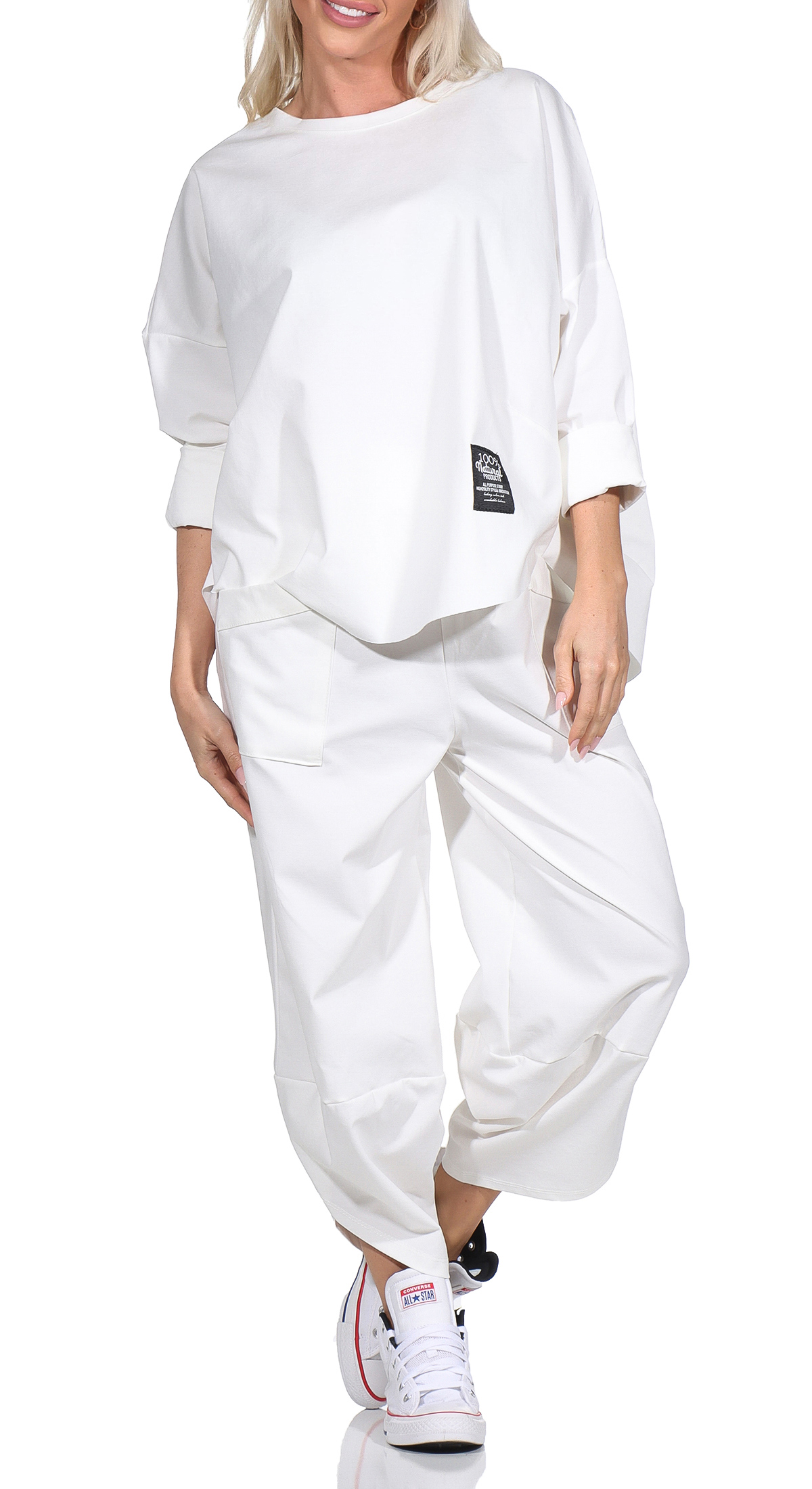 Jogginganzug Damen Zweiteiler Training Set Fitness Sport Hoodie