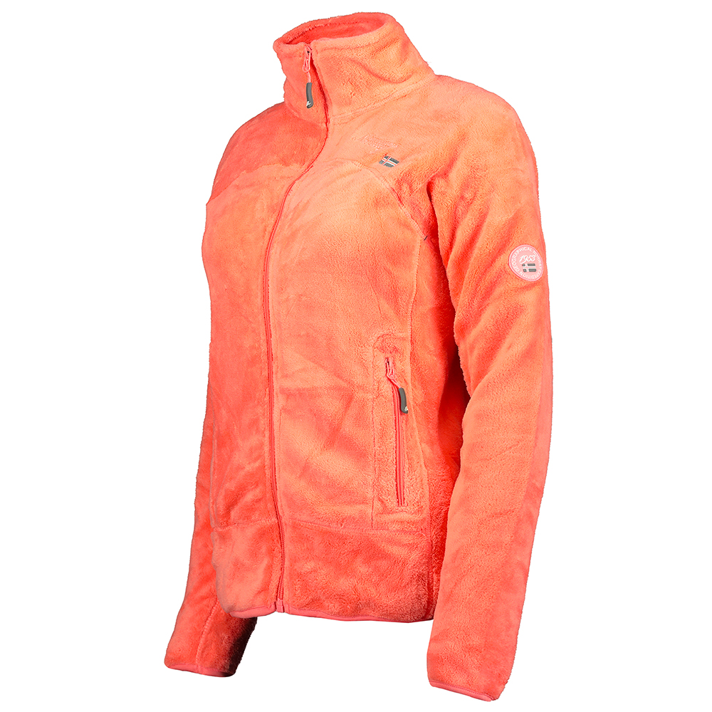Geographical Norway Fleece Jacke Damen Übergang Pullover Sweatjacke - Bild 19 von 20
