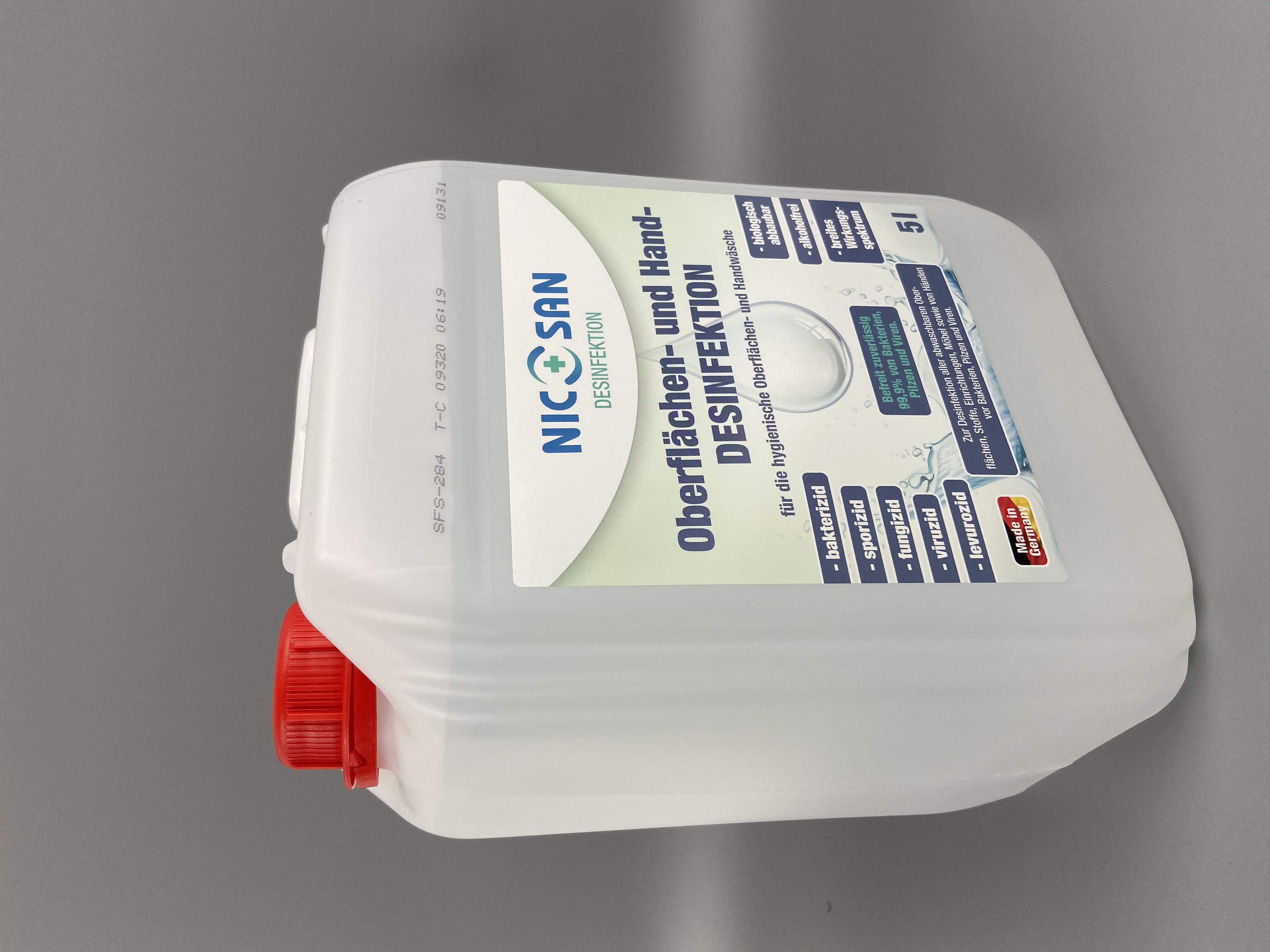Desinfektionsmittel 5 Liter desinfizieren Schnelldesinfektion 5000ml 5L